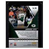 Jordan Love RC 2020 Mosaic NFL Debut #264 Rookiw Green Bay Packers Football Card