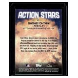 Shohei Ohtani Action Stars Foil Insert 2023 Topps #AS-1 Baseball Card