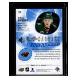 Kirill Kaprizov RC 2020-21 SP Authentics #129 Minnesota Wild Rookie Hockey Card