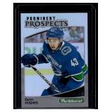 Quinn Hughes RCFoil 2019-20 Parkhurst Hockey Prominent Prospects #PP-20 Rookie Hockey Card