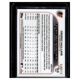 Cedric Mullins Auto /250 2022 Topps Chrome #CVA-CM Numbered 014/250 Baseball Card