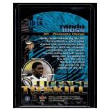 Randy Moss Die Cut Insert 2000 Fleer Showcase License to Skill #10 Minnesota Vikings Football Card