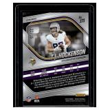 TJ Hockenson /35 Shimmer SP 2025 Prizm #173 Numbered 22/35 Minnesota Vikings Football Card