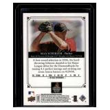 Max Scherzer RC 2008 Upper Deck Masterpieces #5 Rookie Baseball Card