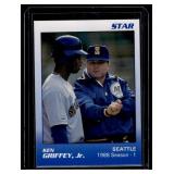 Ken Griffey Jr. RC 1989 Star Co. #4 Rookie Baseball Card