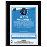 Jaden McDaniels RC 2020-21 Donruss Optic #175 Rookie Minnesota Timberwolves Basketball Card