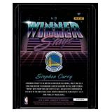 Steph Curry Purple Refractor Winner Stays Insert 2018-19 Donruss Optic #15 Basketball Card