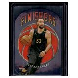 Steph Curry Die Cut Insert 2025 Topps Finest Finishers Insert #F-5 Basketball Card