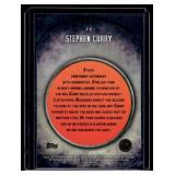 Steph Curry Die Cut Insert 2025 Topps Finest Finishers Insert #F-5 Basketball Card