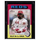 Elly De La Cruz RC 2024 Topps Heritage #473 Rookie Baseball Card