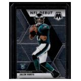 Jalen Hurts RC 2020 Mosaic NFL Debut #265 Rookie Football Card