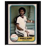 Harold Baines 1981 Fleer #346 Rookie Vintage Baseball Card