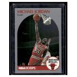 Michael Jordan 1990 NBA Hoops #65 Basketball Card