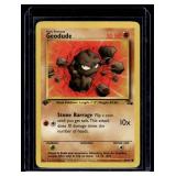 Geodude 1st Edition 47/62 Pokemon Trading Card