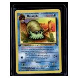 Omanyte 1st Edition 52/62 Pokemon Trading Cards