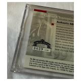 RARE! Michael Jordan 3x Game-Used Floor Relics From NBA Championship Games w/ COA only 2,300 Made 2000 Upper Deck Colelctibles Numbered 0409/2,300 Basketball Card