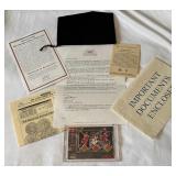 RARE! Michael Jordan 3x Game-Used Floor Relics From NBA Championship Games w/ COA only 2,300 Made 2000 Upper Deck Colelctibles Numbered 0409/2,300 Basketball Card