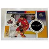 Quinn Hughes All Star Game Used Puck Relic! 2024-25 SP Game Used Edition  Hockey#ASP-QH - RARE!