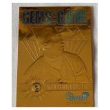 Ken Griffey Jr. Gems of the Game  /1998 23kt Gold Limited Edition Baseball Card