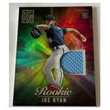 Joe Ryan RC Relic 2022 Capstome Rookie Material #RM-JR Minnesota Twins Baseball Card
