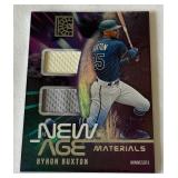 Byron Buxton Dual Relic 2022 Capstone New Age Materials #NAM-BB Minnesota Twins Baseball Card