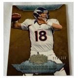 Peyton Manning /310 2012 Topps Triple Threads #100 Numbered 210/310 Football Card