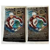 2 Packs - 2022-23 Skybox Metal Universe Hockey Cards