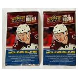 2 Packs - 2020-21 Upper Deck Extended Series Hockey Cards w/ Young Guns