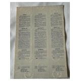 1981 American League Championship Series Phanton Ticket Set - Minnesota Twins Baseball