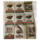 ~22 Minnesota Wild Hockey Pocket Schedules 2000-2006