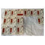 1985 Minnesota Twins 7-11 Team Set of 12 w/ Kirby Puckett Rookie Card