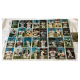 1981 Minnesota Twins Team BRF Post Card Set of 33 Vintage Cards