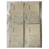 1981 Minnesota Twins Team BRF Post Card Set of 33 Vintage Cards