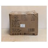 NEW COSCO 100CT BLACK FABRIC HANGERS