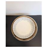 NEW THYME & TABLE 3-PIECE NESTING LOW BOWL SET MADE OF DURABLE STONEWARE