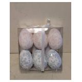 NEW MY TEXAS HOUSE 6PC DECOR EGGS