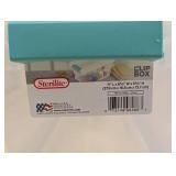 NEW STERILITE CLIP BOX 4PK