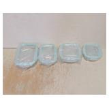 NEW SNAPWARE GLASS STORAGE CONTAINER SET 8PC