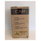 NEW CAP 35 LB GRAY CAST IRON KETTLEBELL