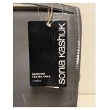 NEW SONIA KASHUK HANGING TRAVEL CASE GRAY