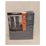 NEW SUN BLK TOTAL BLACKOUT PANELS GRAY