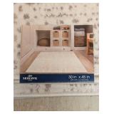 NEW MOHAWK HOME TANGIERS COLLECTION ACCENT RUG IVORY BEIGE