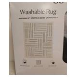 RUGGABLE WASHABLE RUG AND NONSLIP PAD