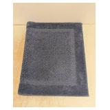 NEW PURE INDULGENT BATH MAT NAVY
