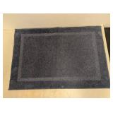 NEW PURE INDULGENT BATH MAT NAVY
