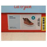 NEW CAT & JACK TODDLER FENIX SNEAKERS SIZE 8 BROWN