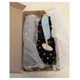 NEW CAT & JACK KIDS TRINA FLATS SIZE 10 BLACK