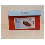 NEW CAT & JACK KIDS WILL FLATS SIZE 4 COGNAC
