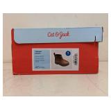 NEW CAT & JACK KIDS TANNER BOOTS SIZE 7 COGNAC