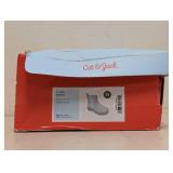 NEW CAT & JACK KIDS FLORA BOOTS SIZE 11 SILVER